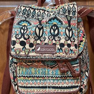 Sak Roots mini backpack purse